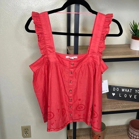 O’neill Lexie Embroidered Tank M NEW - Picture 2 of 9